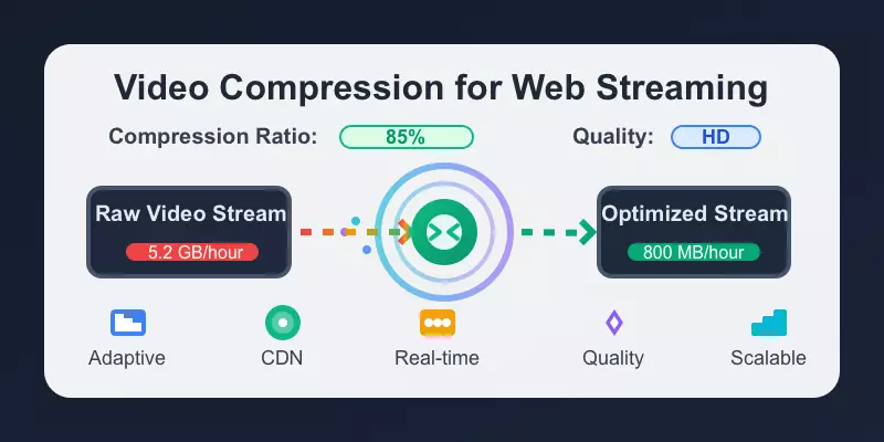 Video Compression for Web Streaming