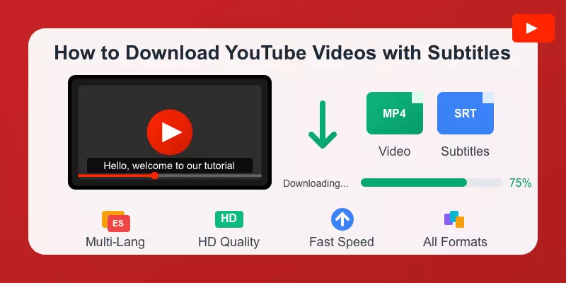 YouTube Video Download with Subtitles